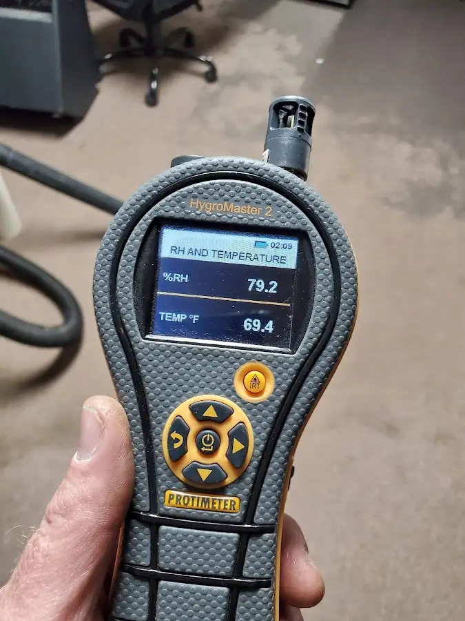Moisture meter humidity assessment for Mold Remediation & Removal in Four Corners