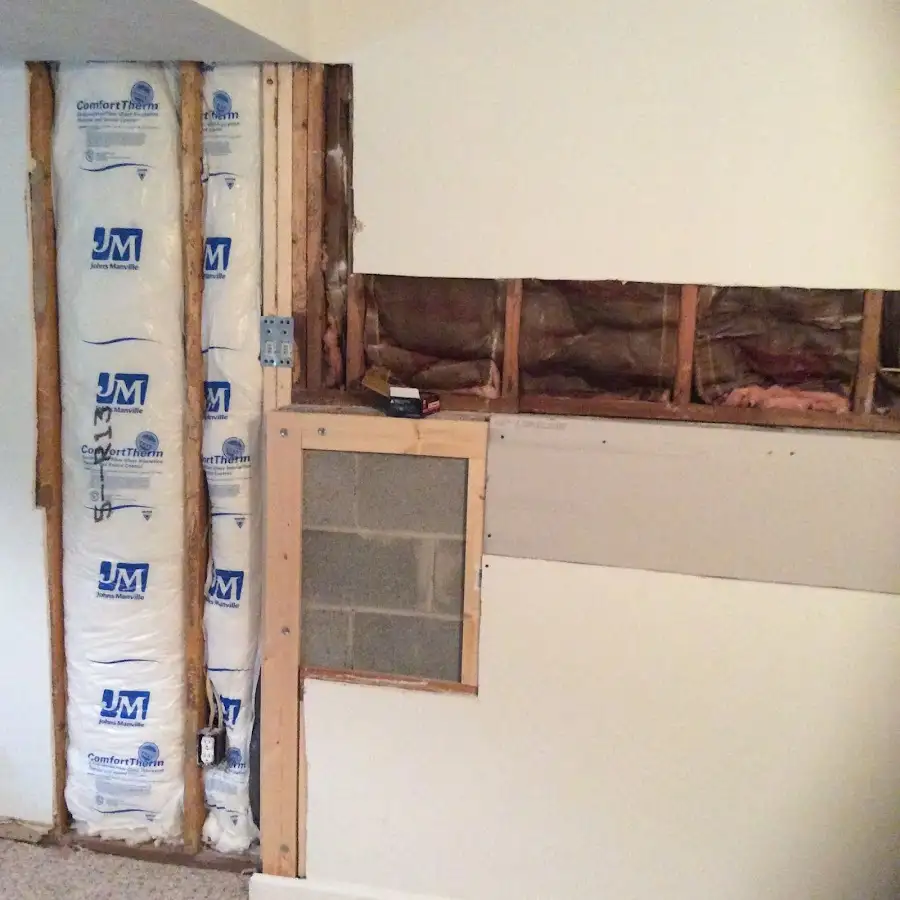 Wall insulation replacement during Odor Removal & Deodorization in Four Corners